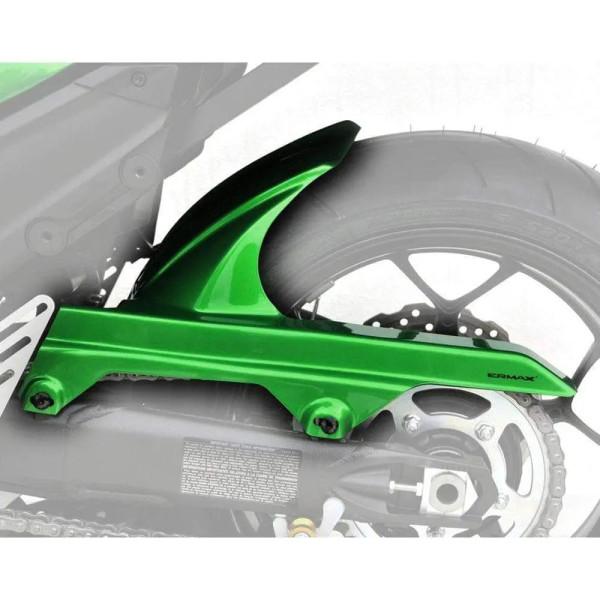 Ermax Ermax hugger | metallic green (emerald blazed green) | kawasaki zzr 1400 2018>current